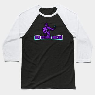 Old School Boxing Baseball T-Shirt